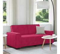 vidaXL Divano a 2 Posti Rosso Vino 140 cm in Velluto, Divano, Divano a 2 posti, Divano in Velluto, Divano, Divano a Due posti