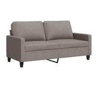 VIDAXL - Divano A 2 Posti Tortora 140 Cm In Tessuto