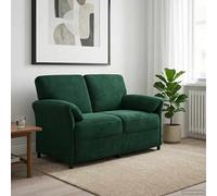 vidaXL Divano a 2 Posti Verde Scuro 138 x 83 x 95 cm Velluto