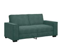 vidaXL Divano a 2 Posti Verde Scuro 140 cm in Velluto, Divano, Divano a 2 posti, Divano in Velluto, Divano, Divano a Due posti