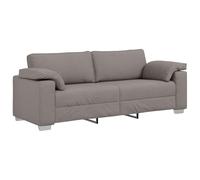 vidaXL Divano a 3 posti in Tortora, Comodo e Resistente, Perfetto per Il Soggiorno. È Un Arredamento alla Moda per Rilassarsi, con Un Design Moderno e Facile da Mantenere. Un Divano Bello e Comodo p