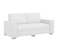 vidaXL Divano Loveseat a 2 posti, in similpelle, bianco, 180 cm, per ufficio/soggiorno