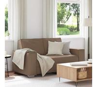 vidaXL Divano a due posti Cappuccino 160 cm Pelle Sintetica