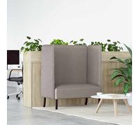 vidaXL Divano alto 101cm Talpa Tessuto