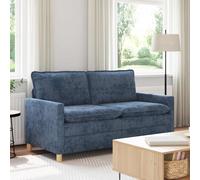vidaXL Divano Blu 156 x 81 x 87,5 cm Poliestere