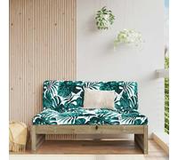 vidaXL Divano Centrale 120x80 cm in Legno Impregnato di Pino