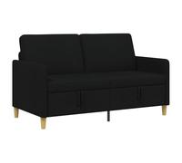 vidaXL Divano con contenitore Nero 152 x 78 x 87 cm Poliestere