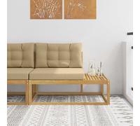 vidaXL Divano da Esterno Bianco 115 x 83 x 73 cm Poliestere