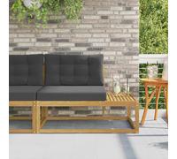vidaXL Divano da Esterno Bianco 115 x 83 x 73 cm Poliestere