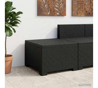 vidaXL Divano da Giardino a 1 Posto Aspetto Rattan PP Antracite