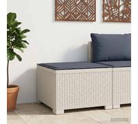vidaXL Divano da Giardino a 1 Posto con Cuscino Aspetto Rattan PP