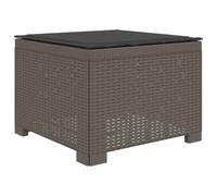 vidaXL Divano da Giardino a 1 Posto con Cuscino Aspetto Rattan PP