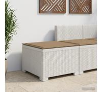 vidaXL Divano da Giardino a 1 Posto con Cuscino Aspetto Rattan PP