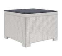 vidaXL Divano da Giardino a 1 Posto con Cuscino Aspetto Rattan PP