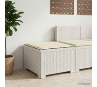vidaXL Divano da Giardino a 1 Posto con Cuscino Aspetto Rattan PP
