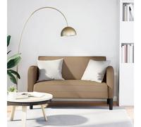 vidaXL Divano Divanetto Cappuccino 110 cm in Similpelle, divanetto, Divano, Divano, Divano a 2 posti, Divano, Divano, Divano a incandato, Salotto