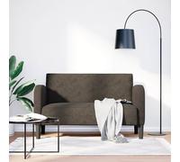 vidaXL Divano Divanetto Grigio Scuro 110 cm in Similpelle