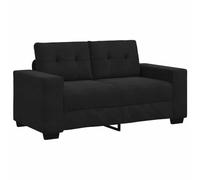 vidaXL Divano Divanetto Nero 120 cm in Velluto, divanetto, Divano, Divano, Divano a 2 posti, Divano, Divano a incandato, Divano Imbottito