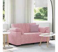 vidaXL Divano Divanetto Rosa 120 cm in Velluto