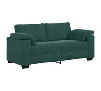 vidaXL Divano Divanetto Verde Scuro 180x77x82 cm in Velluto, divanetto, Divano, Divano, Divano a 2 posti, Divano, Divano a incandato, Divano Imbottito