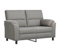 vidaXL Divano grigio chiaro, 154 x 85 x 93 cm, in velluto