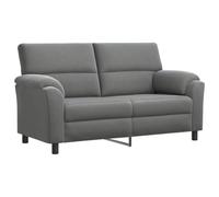 vidaXL Divano grigio scuro, 174 x 85 x 93 cm, in velluto
