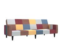 vidaXL Divano Letto a 2 Posti in Tessuto