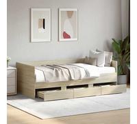 VIDAXL - Divano Letto Con Cassetti Senza Materasso 100x200 Cm
