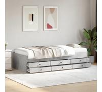 vidaXL Divano Letto con Cassetti senza Materasso 90x190 cm