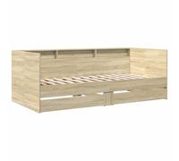 vidaXL Divano Letto con Cassetti Senza Materasso 90x190 cm