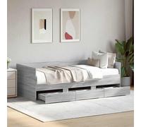 vidaXL Divano Letto con Cassetti senza Materasso 90x190 cm
