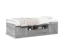 vidaXL Divano Letto con Cassetti Senza Materasso 90x200 cm