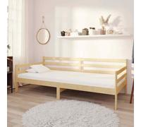VIDAXL - Divano Letto con Materasso 90x200 cm Legno Massello di Pino - SPEDIZIONE GRATUITA
