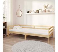 VIDAXL - Divano Letto con Materasso 90x200 cm Legno Massello di Pino - SPEDIZIONE GRATUITA