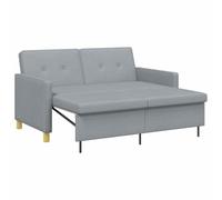 vidaXL Divano Letto Estraibile Grigio Chiaro 154 x 94,5 x 80,5 cm