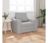 vidaXL Divano letto Grigio nuvola 98 x 71 x 83 cm Tessuto