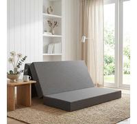 vidaXL Vouwbare Bankbed 140 x 67 x 45 cm Lichtgrijs