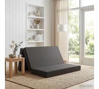 vidaXL Vouwbare Bankbed 140 x 67 x 45 cm Donkergrijs