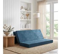vidaXL Divano Letto Pieghevole 200 x 67 x 45 cm Blu