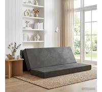 vidaXL Vouwbare Bankbed 200 x 67 x 45 cm Donkergrijs