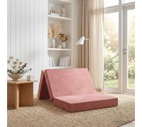 vidaXL Divano Letto Pieghevole 90 x 67 x 45 cm Rosa