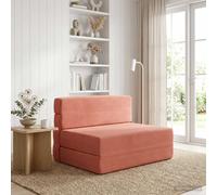 vidaXL Divano Letto Pieghevole Rosso Arancio 190 x 100 x 15 cm, Divano regolabile, letto convertibile, salvaspazio, mobili moderni, funzionale, vita urbana, design contemporaneo, comfort interno