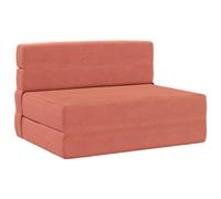 vidaXL Divano Letto Pieghevole Rosso Arancio 190 x 100 x 15 cm, Divano regolabile, letto convertibile, salvaspazio, mobili moderni, funzionale, vita urbana, design contemporaneo, comfort interno