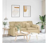 vidaXL Divano Modulare con Cuscini Verde Grigio