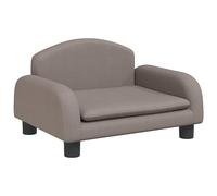 vidaXL Divano per Bambini Tortora 50x40x30 cm in Tessuto
