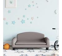 vidaXL Divano per Bambini Tortora 70x45x30 cm in Tessuto
