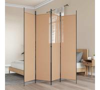 vidaXL Divider per stanze acciaio in poliestere