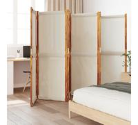 vidaXL Divisorio a 6 Pannelli Grigio Chiaro 420x180 cm