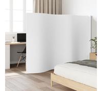 vidaXL Divisorio Ambienti Bianco Larghezza 400 cm Altezza 165 cm in Bambù