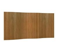 AX Divisorio Paravento Stanza Bambù 4x1.65m Schermo Marrone Soggiorno 0K 376999